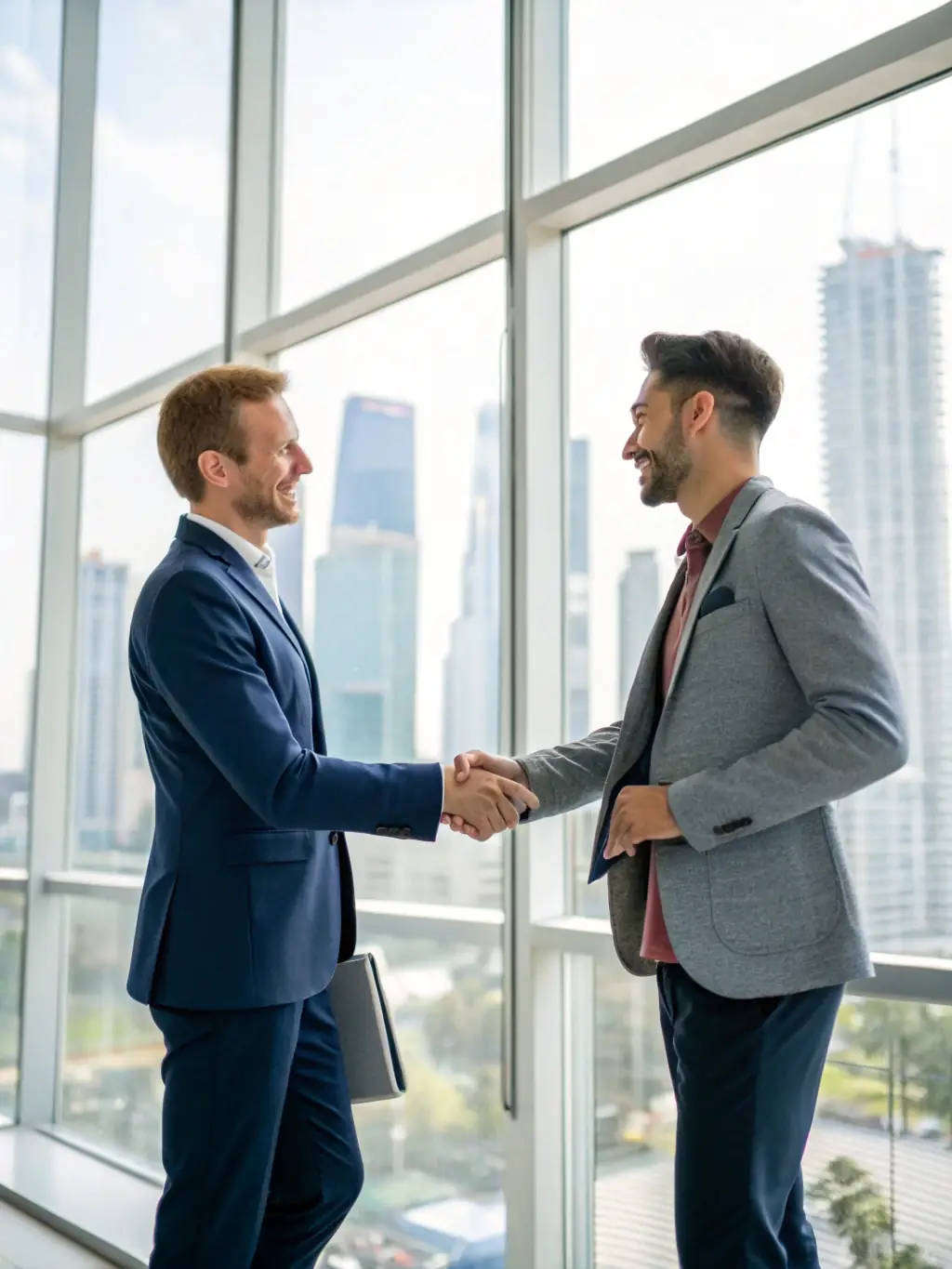 An image showing successful debt recovery outcomes, such as a handshake symbolizing a completed transaction or a graph indicating improved financial status.